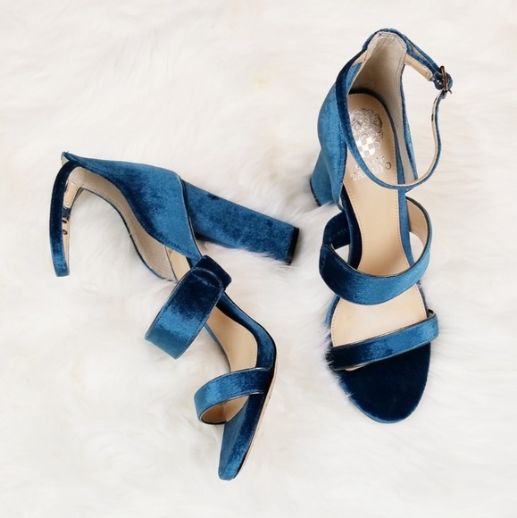 VINCE CAMUTO | Suede Heeled Sandals - Picture 2 of 6